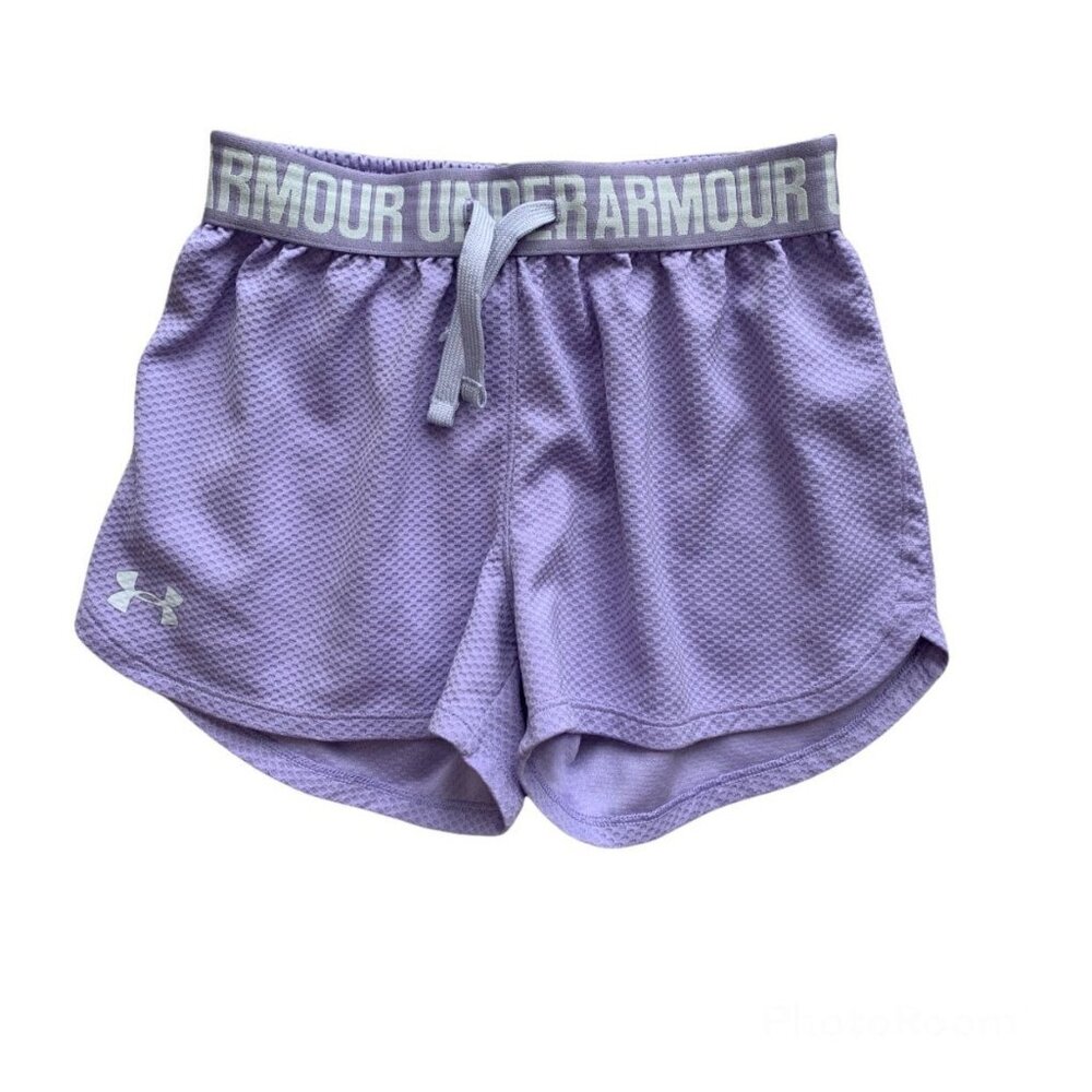 Under Armour Lilac Shorts Size Youth Medium GUC